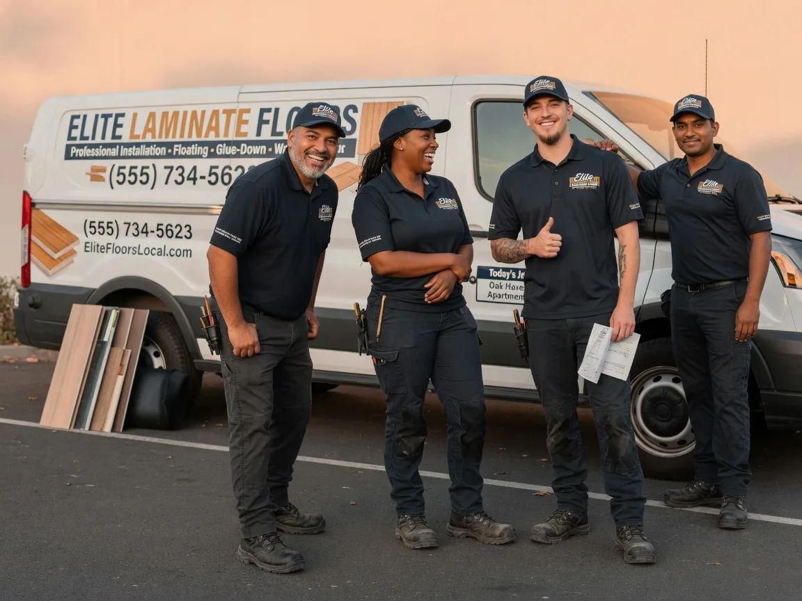 Laminate flooring installation company in Vanndale, AR